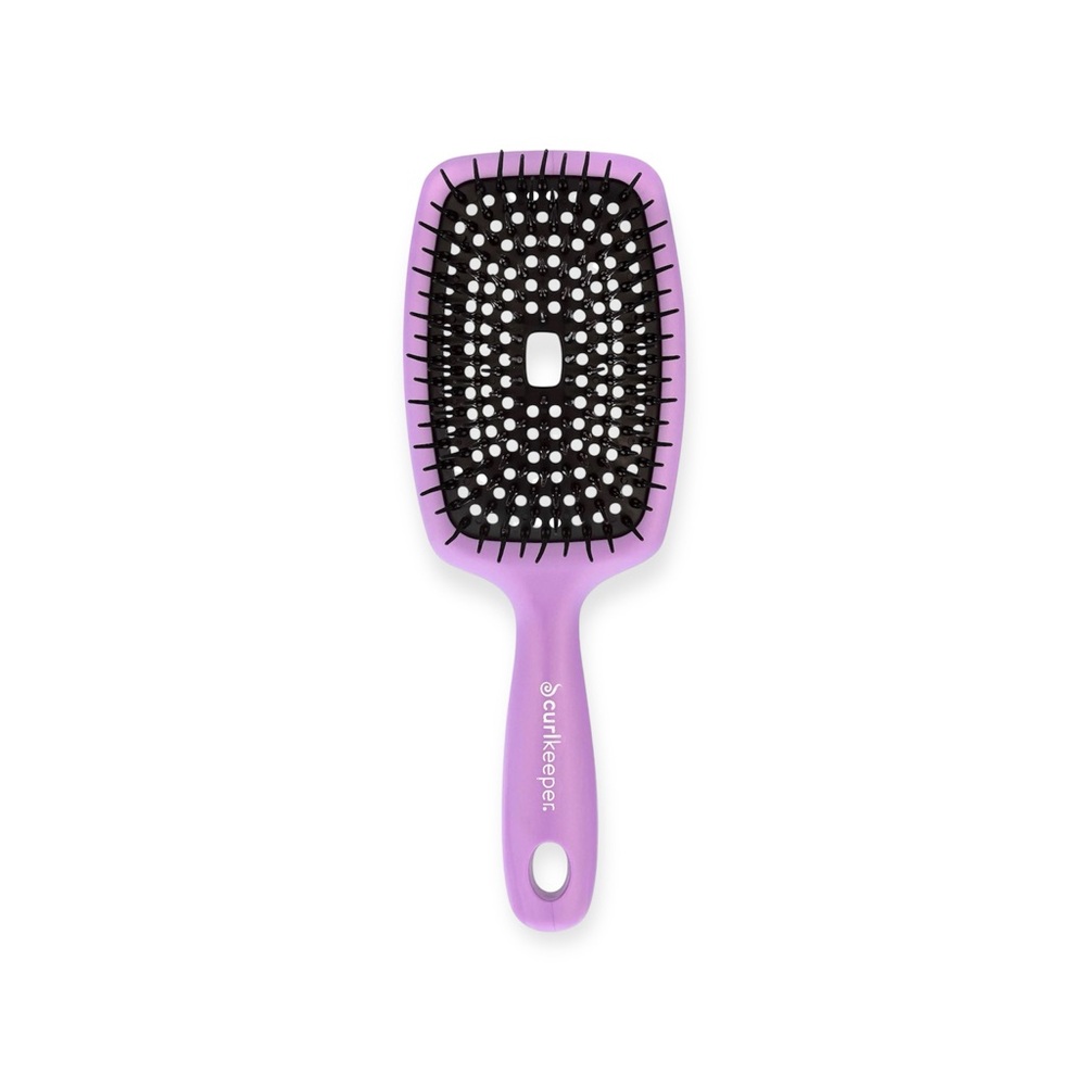 Curl Keeper Flexy Hair Brush - Purple